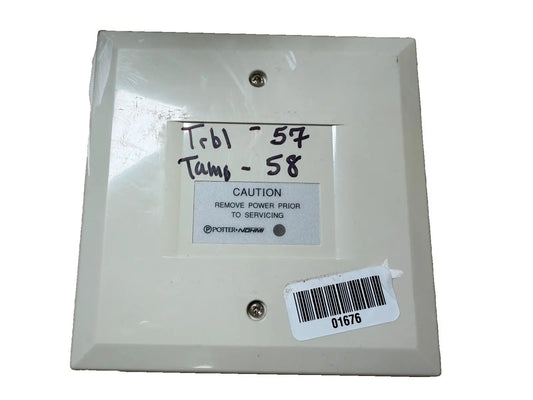 Potter Nohmi DCM-4 Fire Alarm Dual Contact Module Potter Electric Signal