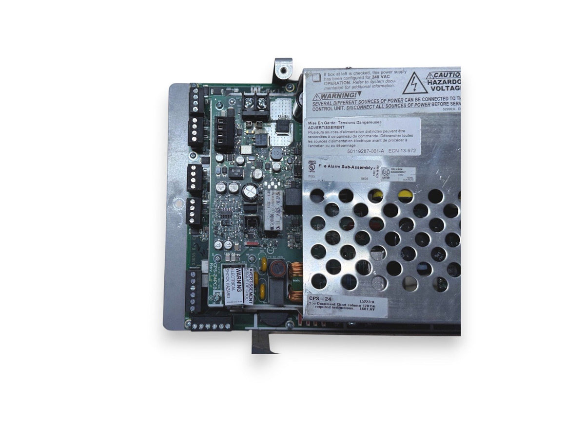 NOTIFIER NFS-320 + CPS-24 Fire Alarm Control Panel Assembly