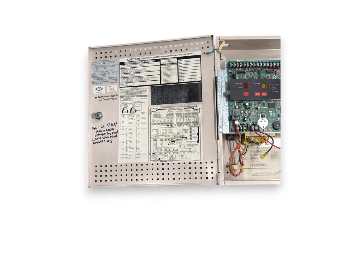 Simplex 4004 4004-9101 Fire Alarm Control Panel