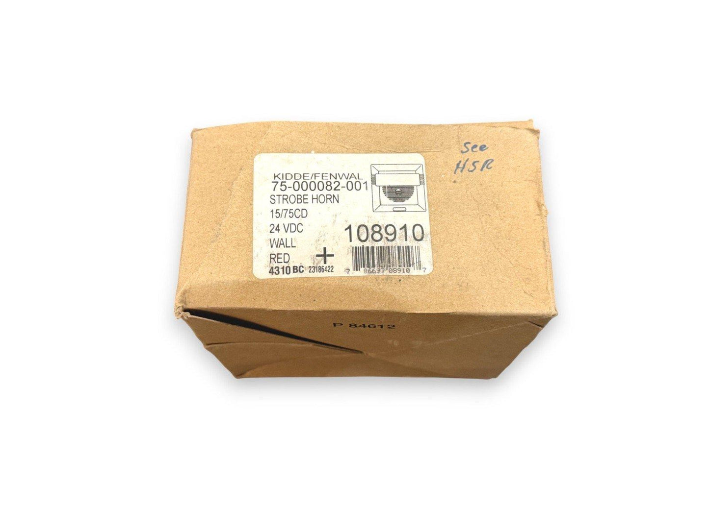 Kidde-Fenwal 75-000082-001 (Wheelock NS-241575W) Horn Strobe Red (NEW IN BOX)