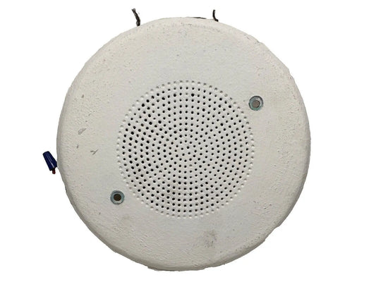 EST Edwards 898B-001 Fire Alarm Speaker Ceiling White Edwards