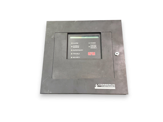 Siemens MKB-3 Fire Alarm Control Panel Annunciator Display + Cabinet