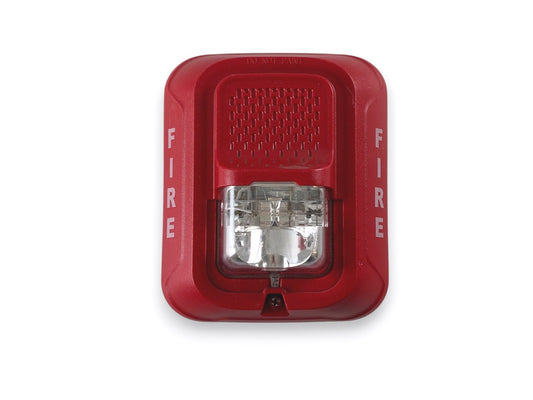 System Sensor SRL Fire Alarm Strobe Wall Red