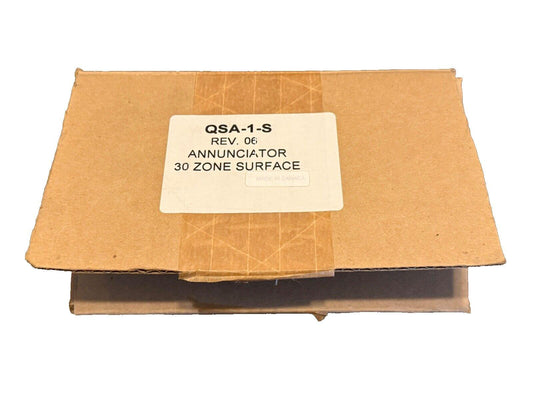 QSA-1-S 30 Zone Surface Annunciator fire alarm equipment in original box