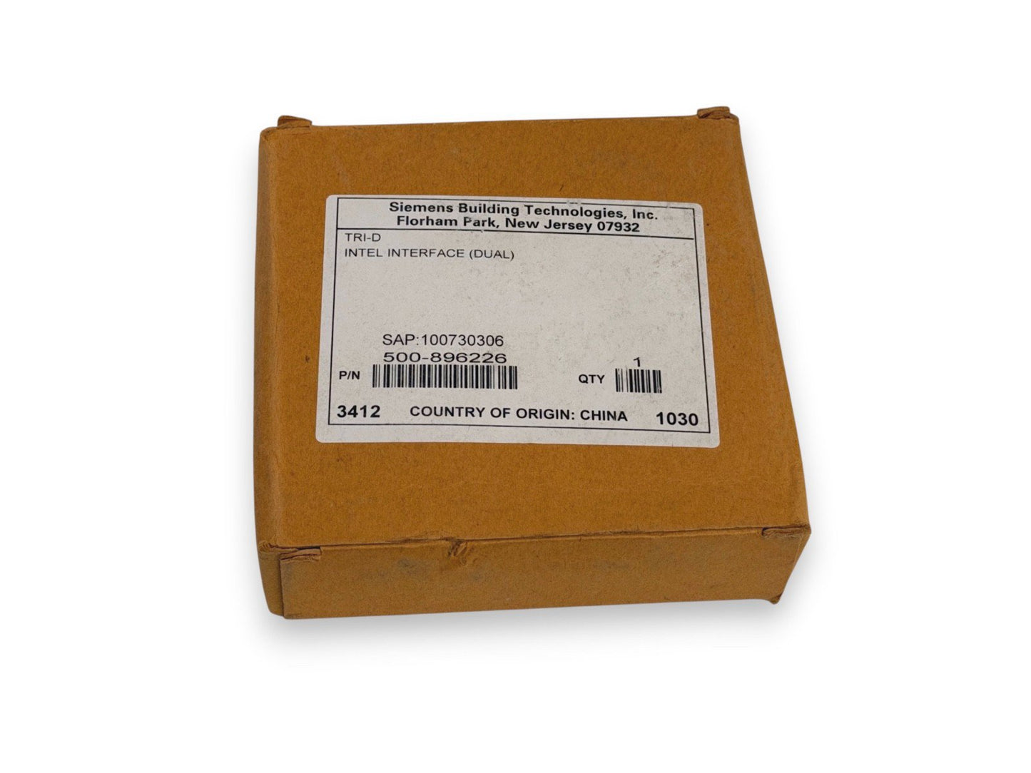 Siemens TRI-D 500-896226 Intelligent Interface Dual Module (NEW IN BOX)