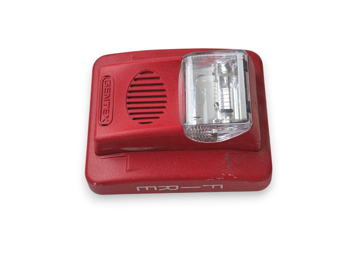 Gentex GEC3-24WR Fire Alarm Horn Strobe Wall Red