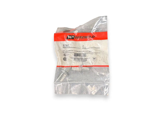 Legrand Wiremold 2x 5782 STL Conduict connector 1/2" Gal (NEW IN BOX) Wiremold