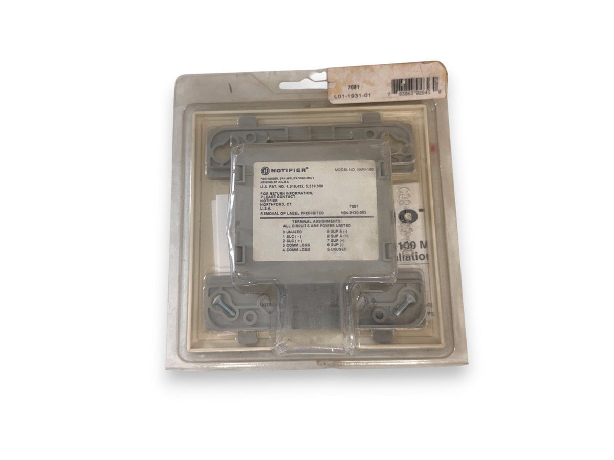 NOTIFIER NMM-100 Fire Alarm Addressable Relay Module (NEW IN BOX)