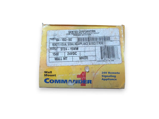 Gentex ST24-15WW Fire Alarm Strobe Wall White (NEW IN BOX) Gentex