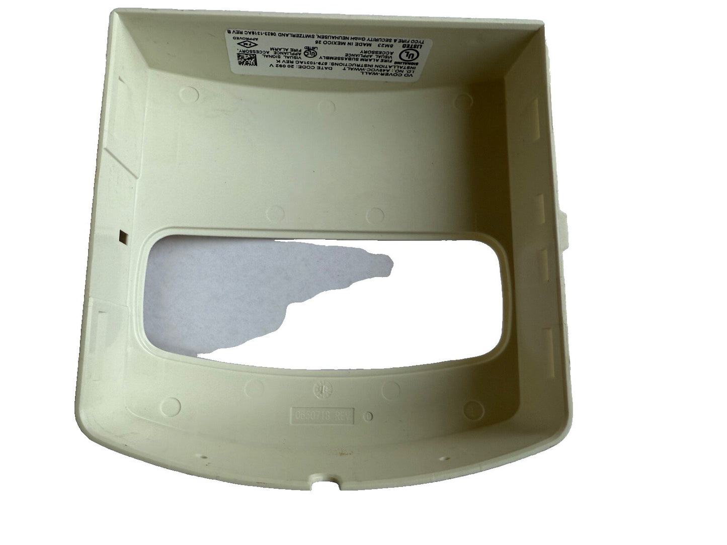 Autocall A49VOC-WWALT Fire Alarm ALERT TrueAlert ES VO Cover Wall White