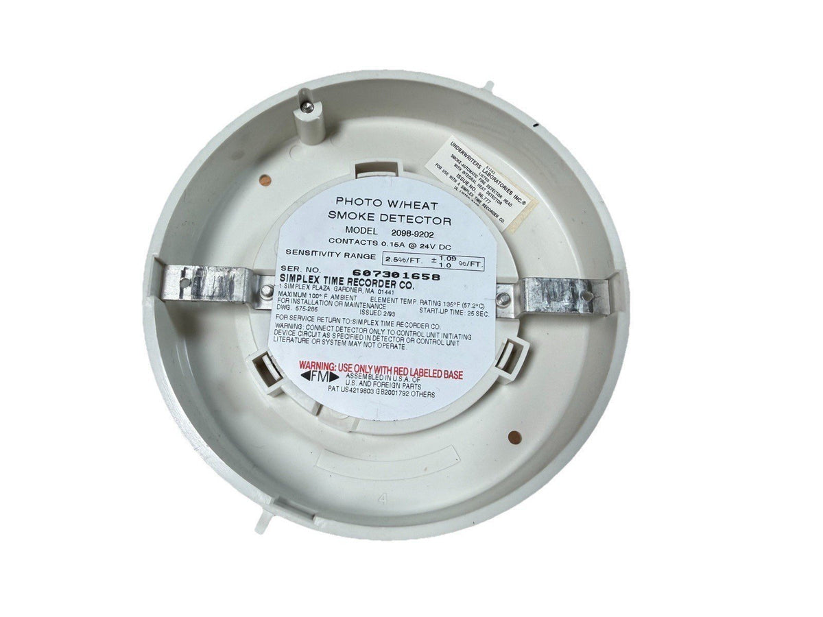 Simplex 2098-9202 Fire Alarm Head