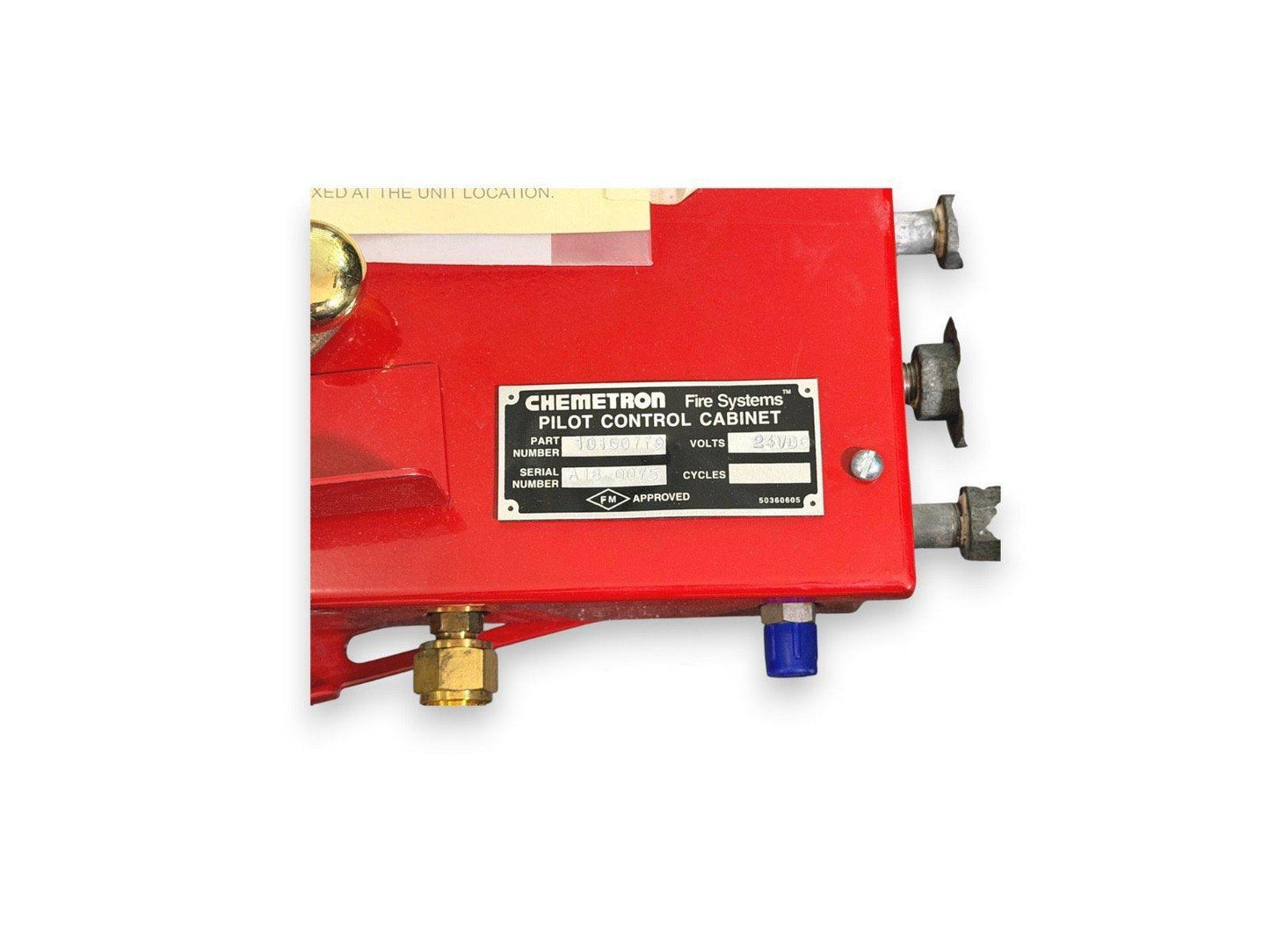 Chemetron Fire Systems 10100779 Pilot Control Cabinet (NEW)