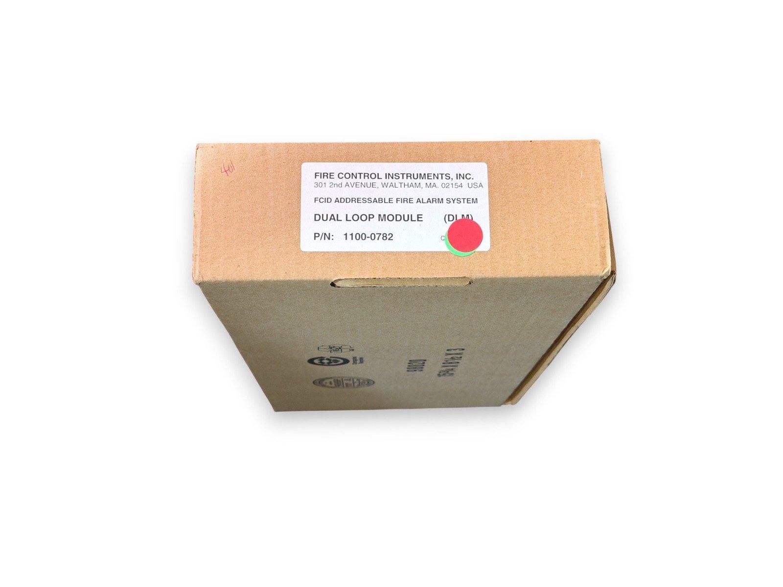 Fire Control Instruments Dual Loop Module for FCID Addressable Fire Alarm System, P/N 1100-0782