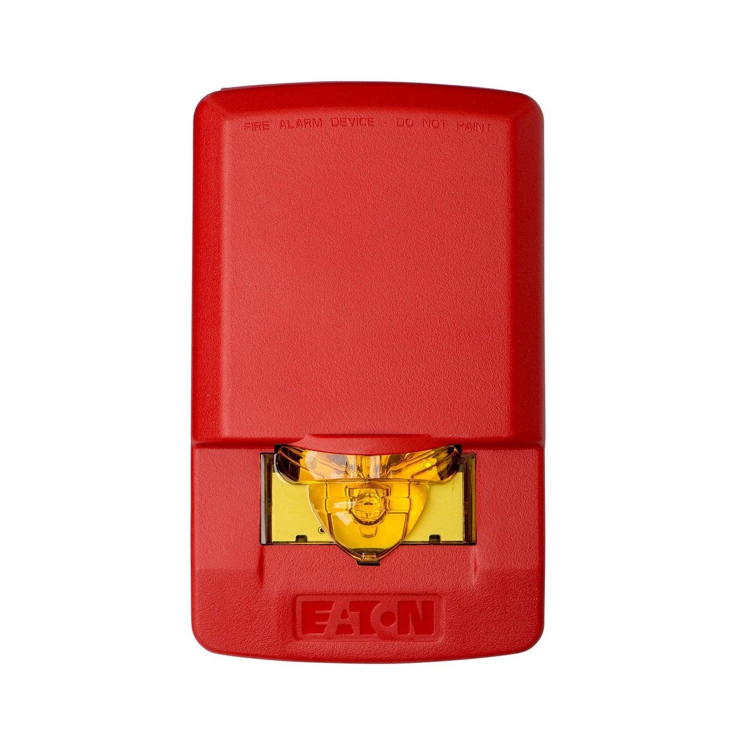 Eaton Wheelock LSTR3-NA Fire Alarm LED3 Amber Strobe Wall Red (NEW IN BOX)