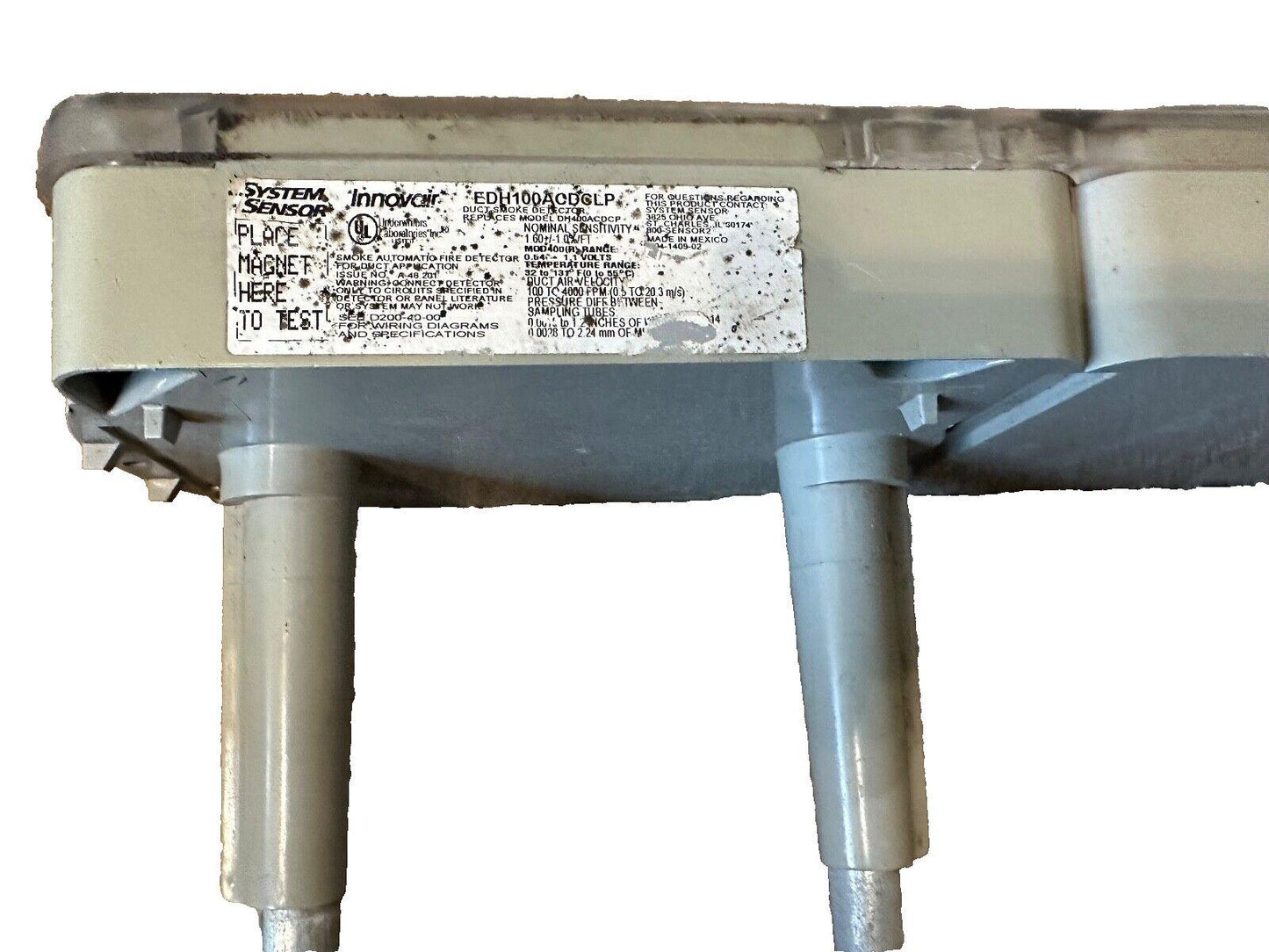 System Sensor EDH100ACDCLP Fire Alarm Duct Detector