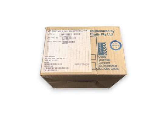 VSP-002 USA English Assy fire alarm display module in original packaging, manufactured by Xtralis, made in Malaysia