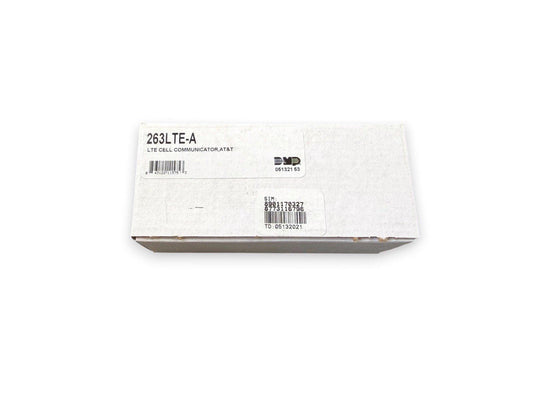 DMP 263LTE-A LTE cell communicator for fire alarm systems, AT&T compatible, with SIM details