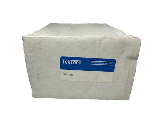 TekTone IR301C fire alarm device in original packaging, surplus equipment for security systems