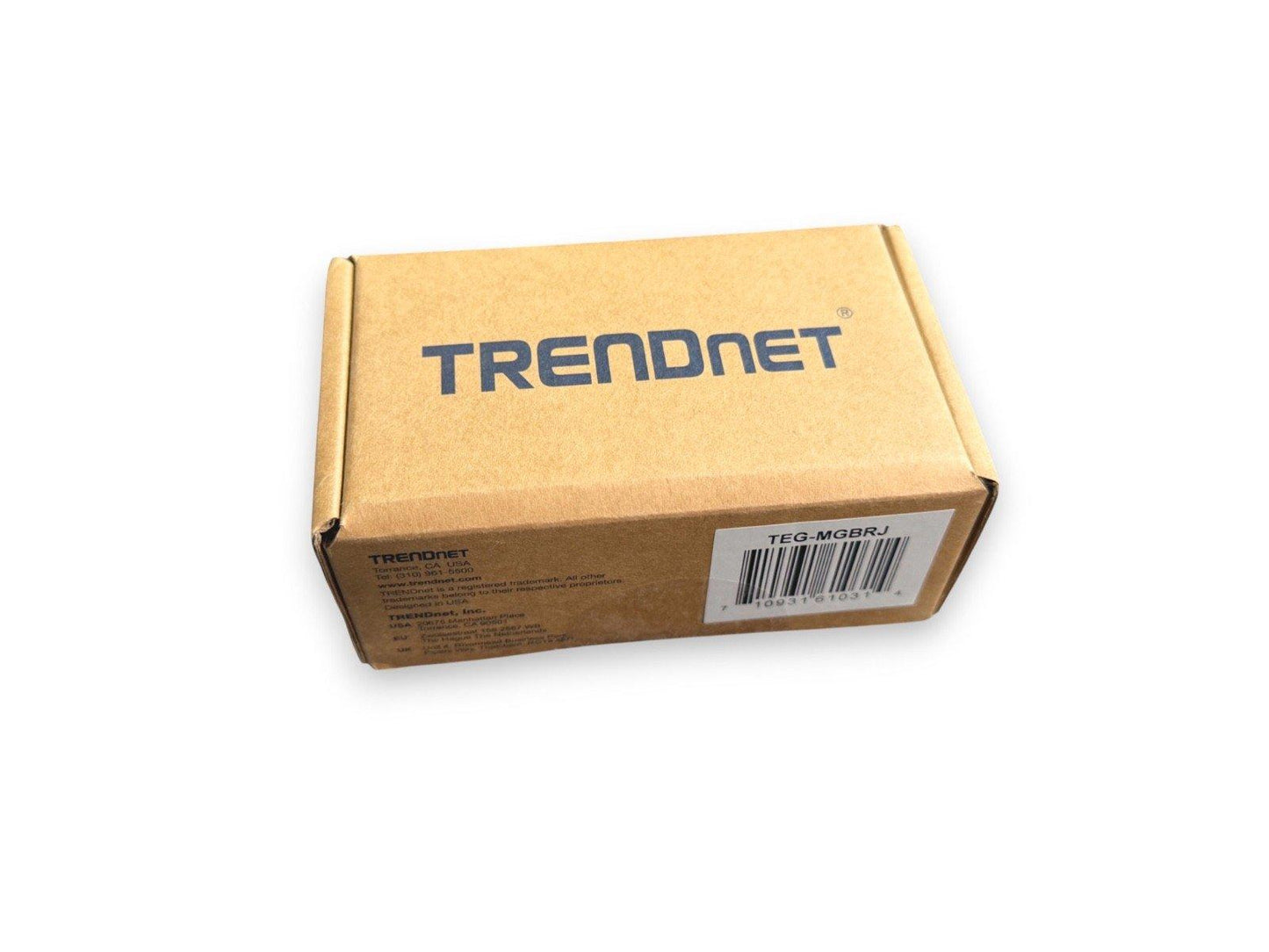 TRENDnet TEG-MGBRJ fire alarm network module in original packaging