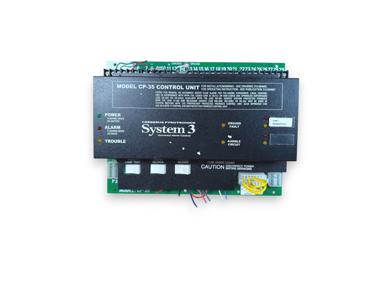 Siemens CP-35 System 3 Fire Alarm Universal Alarm Control