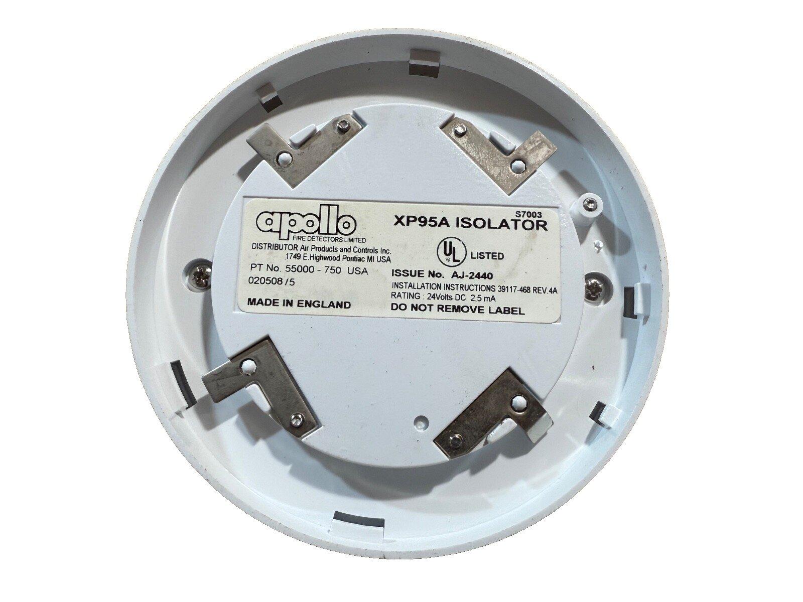Apollo XP95A Isolator fire alarm device, UL listed, made in England, 24V DC