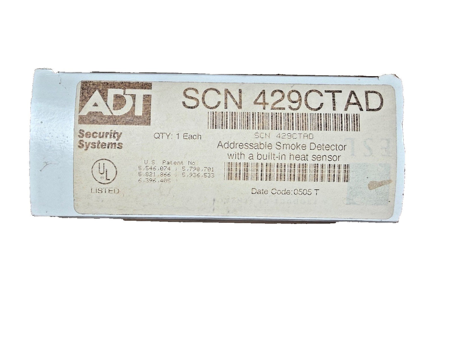 ADT SCN 429CTAD GE/ESL/Interlogix Addressable Smoke Detector (NEW IN BOX)