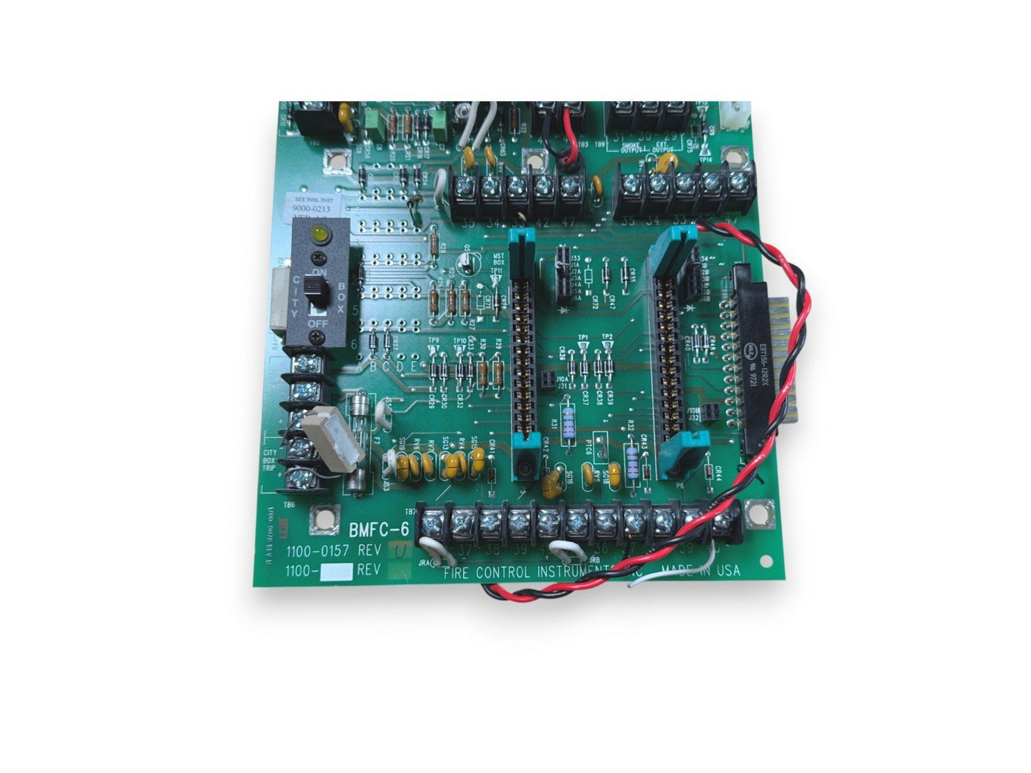 Gamewell-FCI BMFC-6 FC-72 Fire Alarm Basic Main Fire Controller