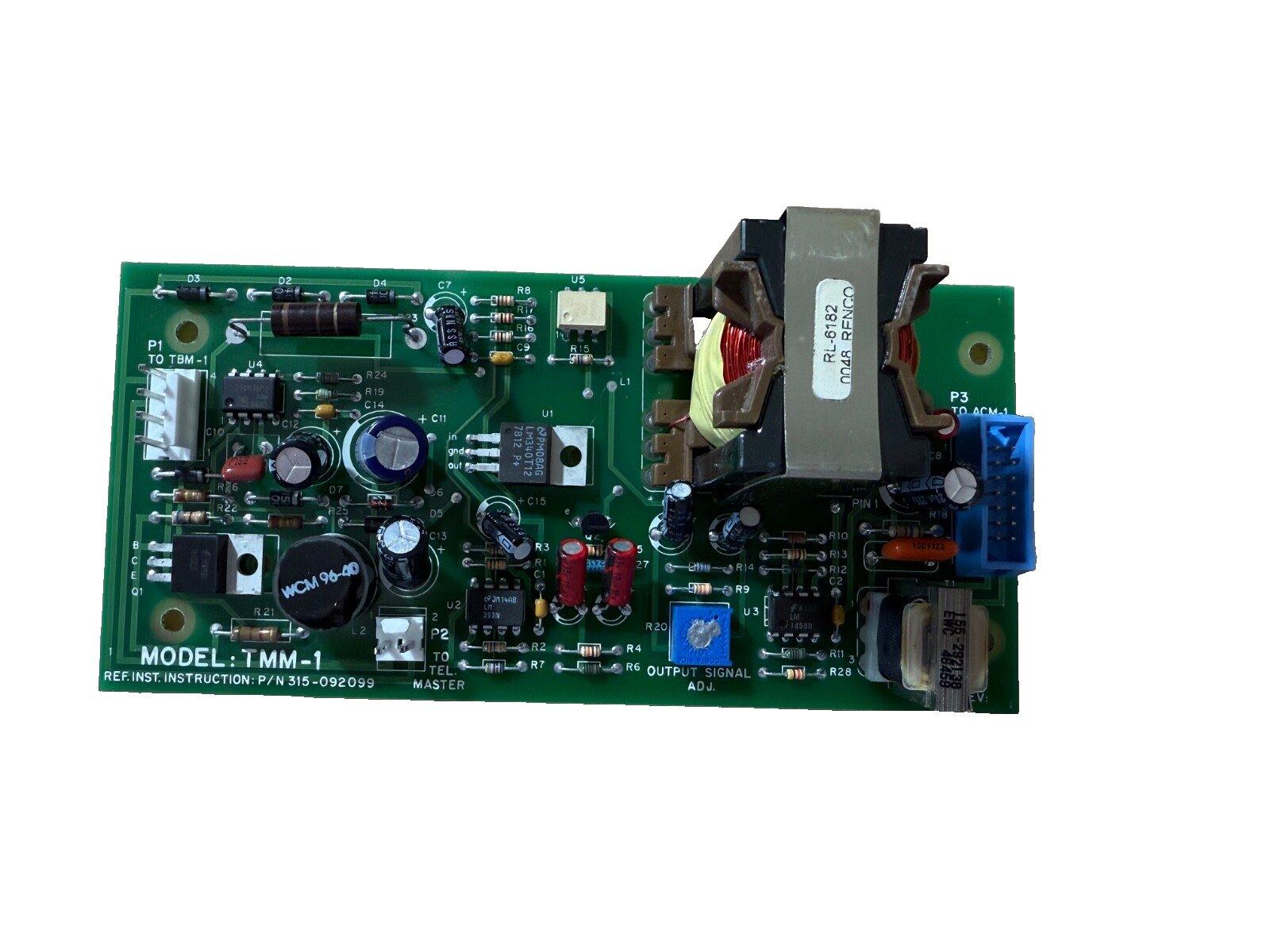 TMM-1 fire alarm control module circuit board with transformer and connectors