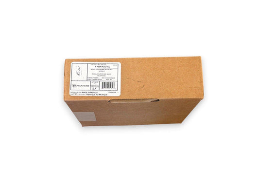 Edwards 4-ANNAUDTEL audio telephone interface module in original box, fire alarm equipment