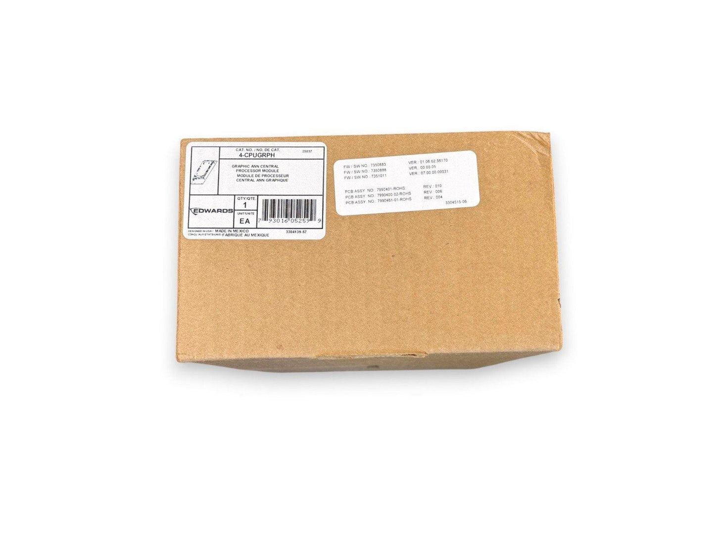 Edwards 4-CPUGRPH Graphic ANN Central Processor Module in original packaging, fire alarm equipment