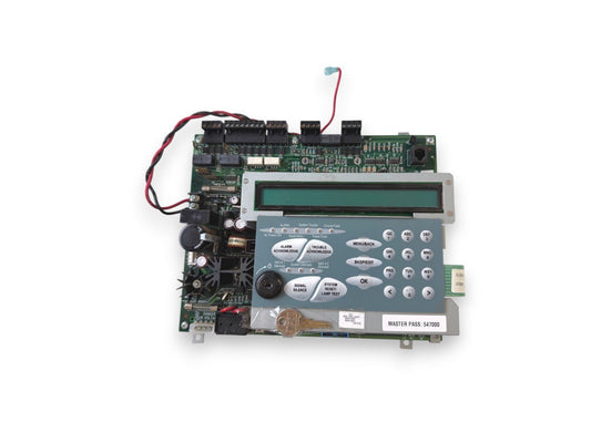 Gamewell-FCI 7100 Fire Alarm Panel Main Board + Transformer w/ Master Pass