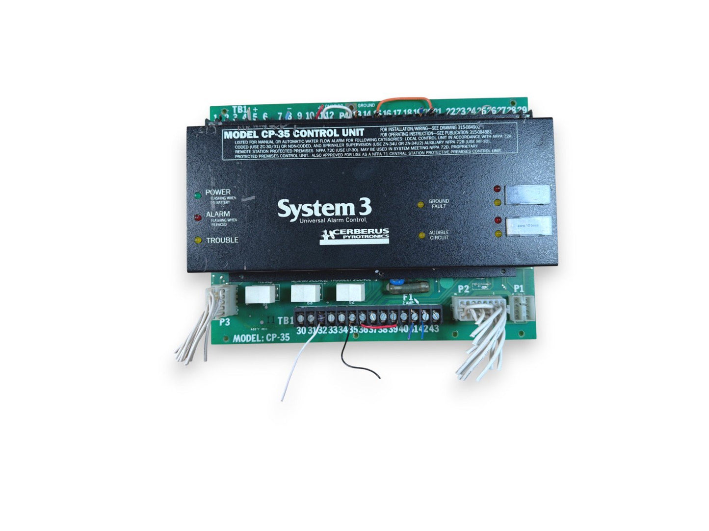 Siemens CP-35 System 3 Fire Alarm Universal Alarm Control