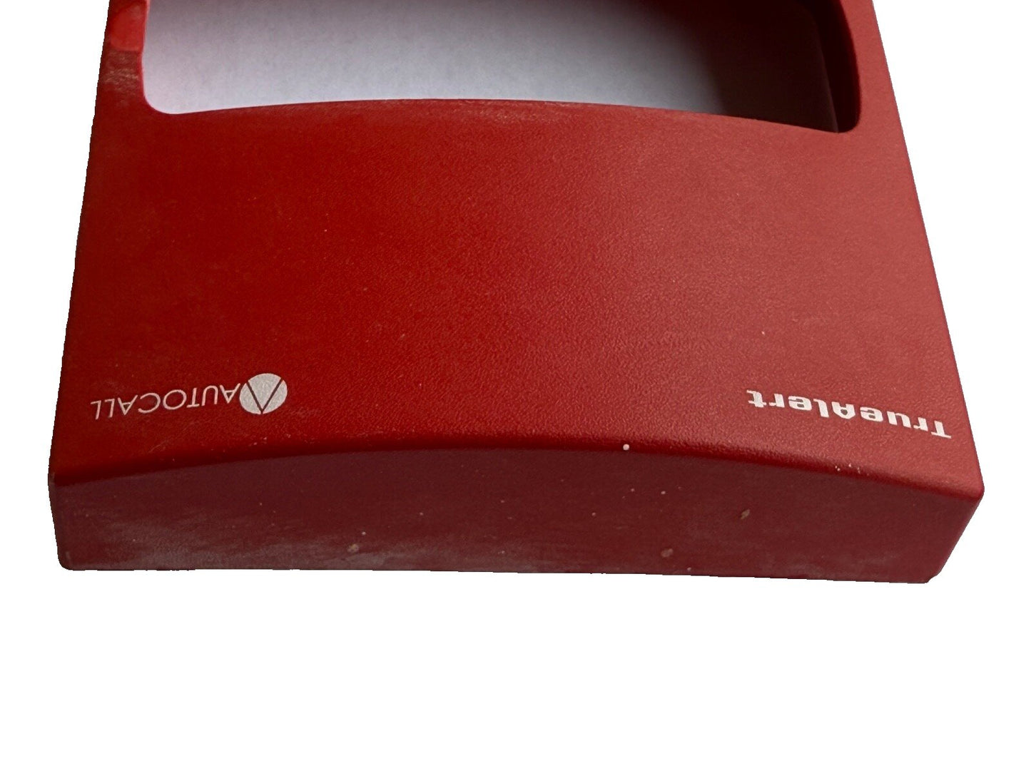 Autocall Fire Alarm TrueAlert VO Strobe Cover Wall Red