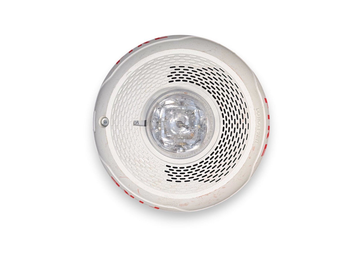 System Sensor SPSCWL Fire Alarm Speaker Strobe Ceiling White