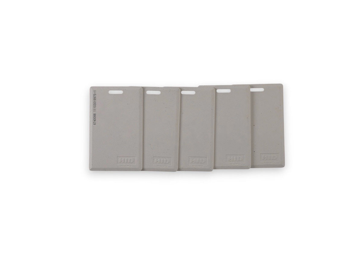 LOT OF 5 HID ProxCard II 1326LSSMV 125 kHz Proximity Access Card (NEW)