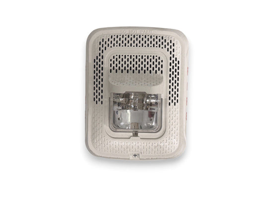 System Sensor SPSWL Fire Alarm Speaker Strobe Wall White