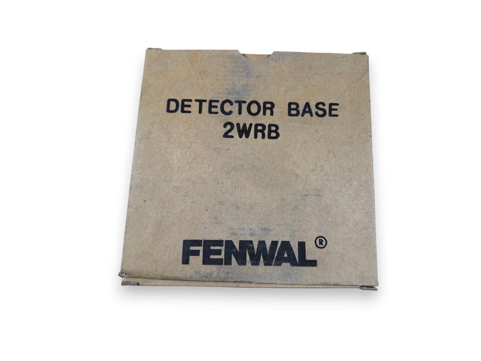 FENWAL 2WRB detector base fire alarm component in original packaging
