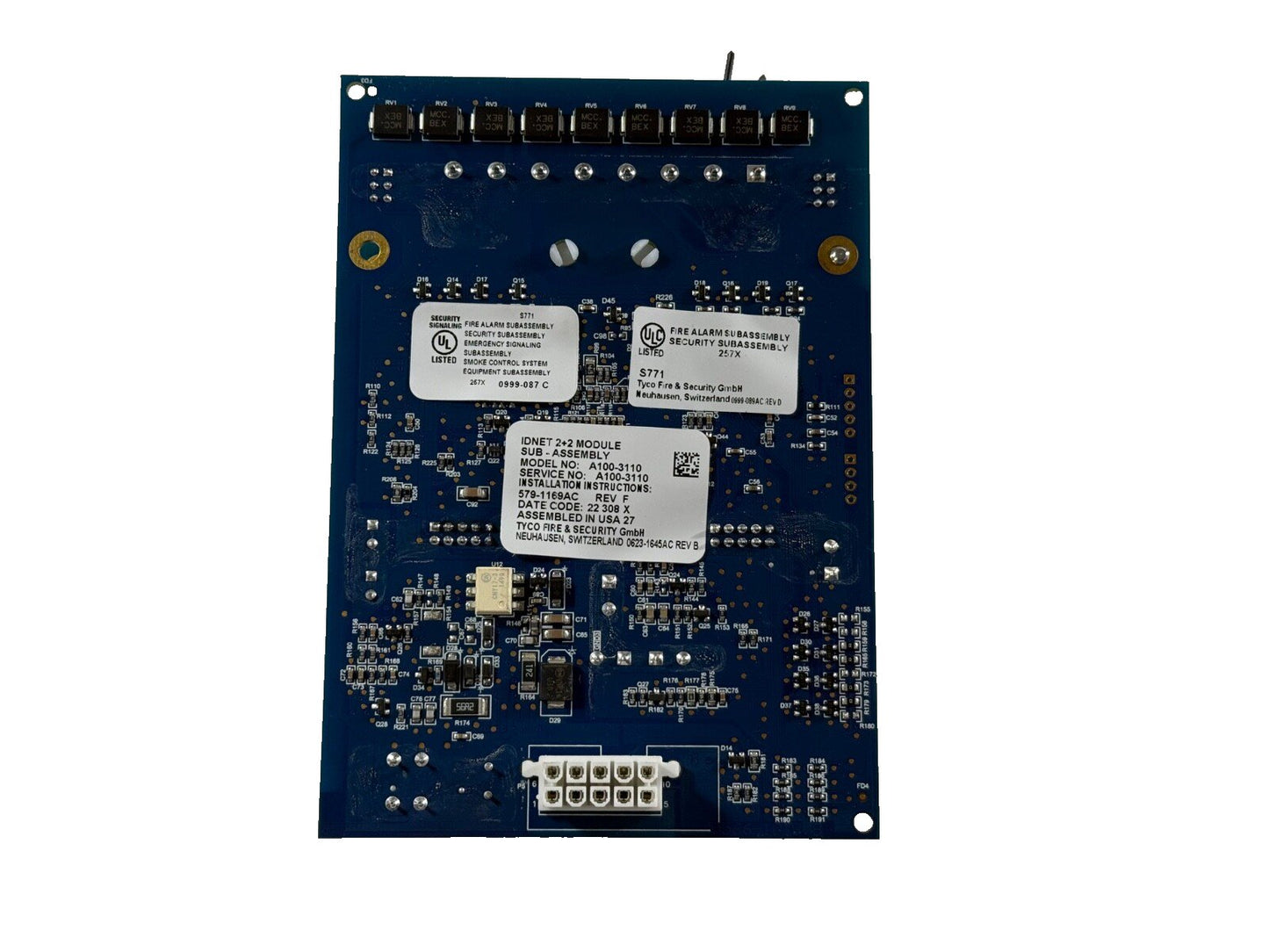 Autocall A100-3110 Fire Alarm IDNet 2+2 Module