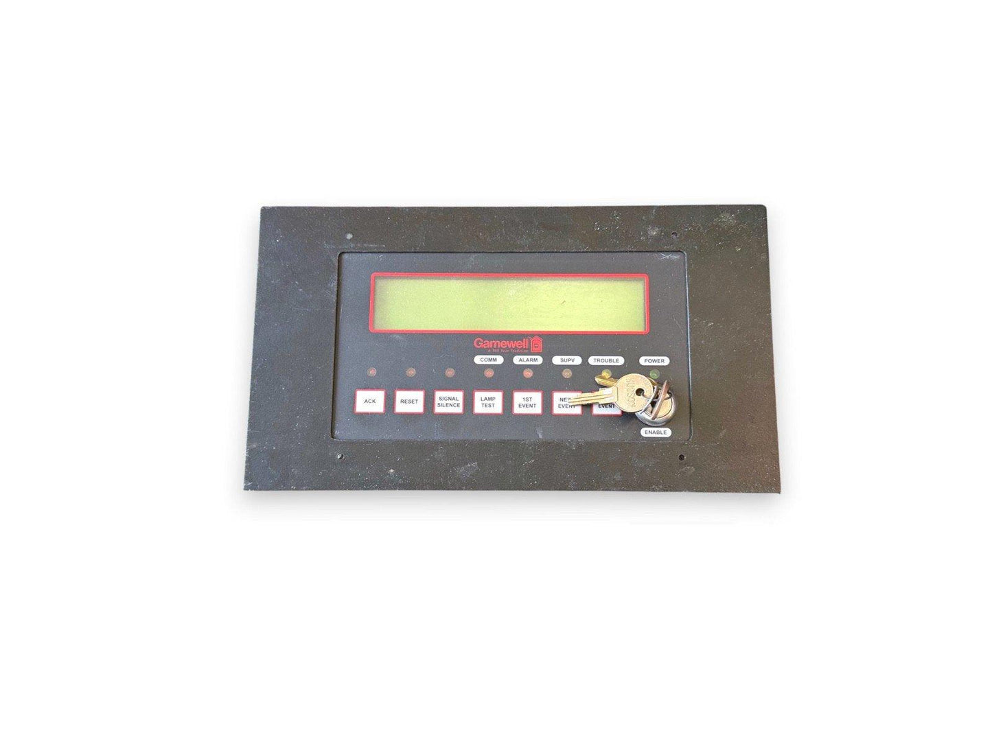 Gamewell-FCI GWRAN2-RCF Fire Alarm Control Panel Annunciator + Keys