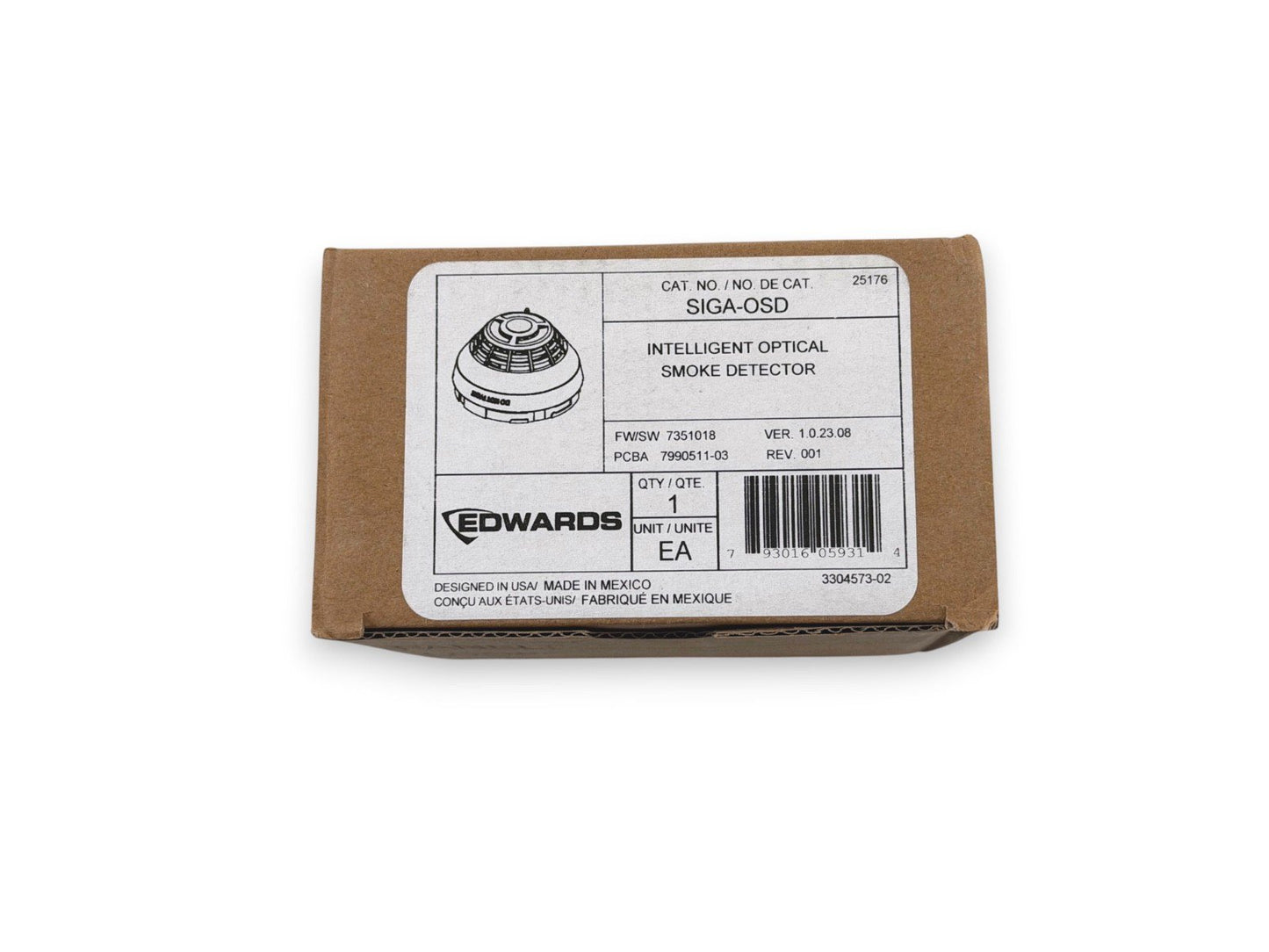 EST Edwards SIGA-OSD Intelligent Optical Smoke Detector (NEW IN BOX)
