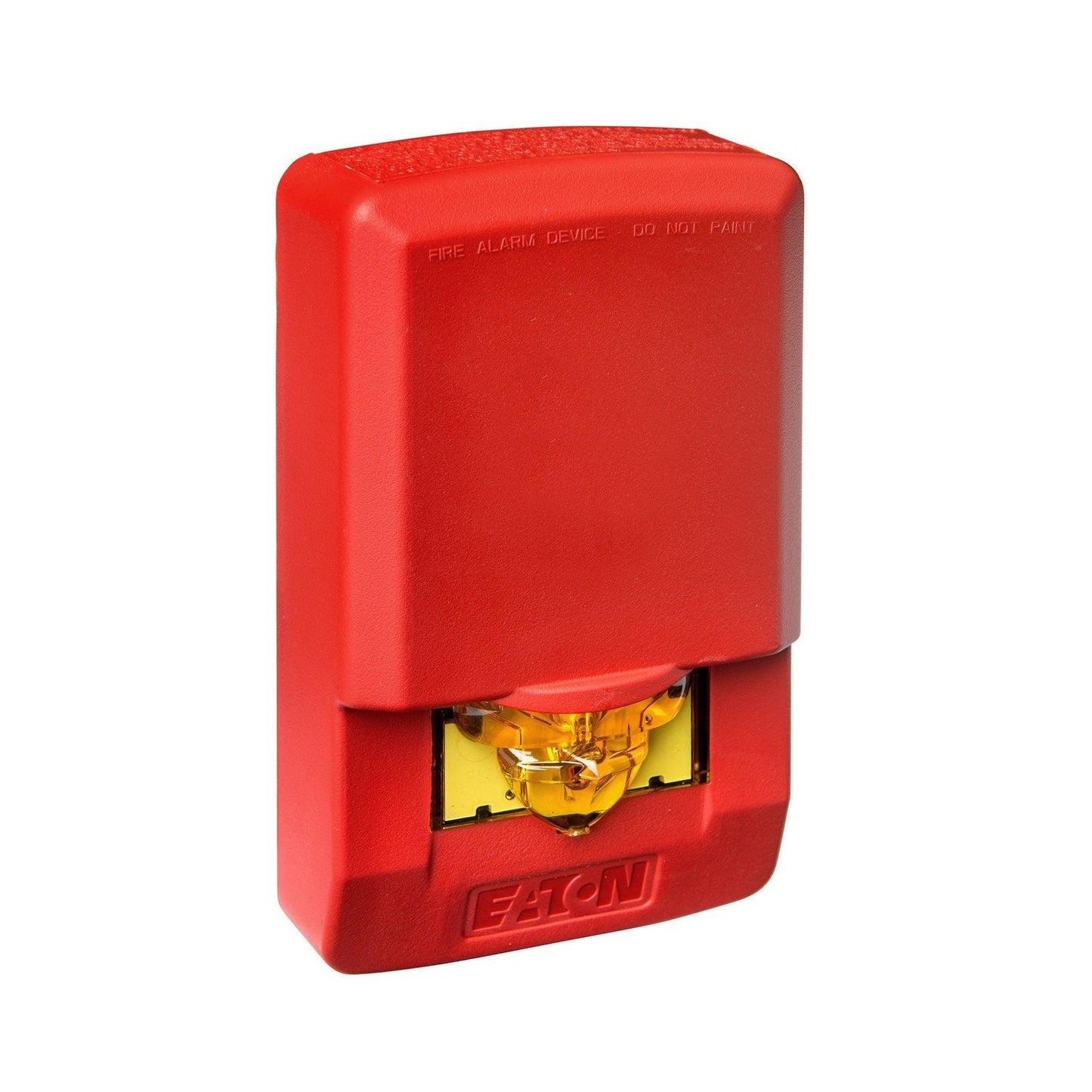 Eaton Wheelock LSTR3-NA Fire Alarm LED3 Amber Strobe Wall Red (NEW IN BOX)