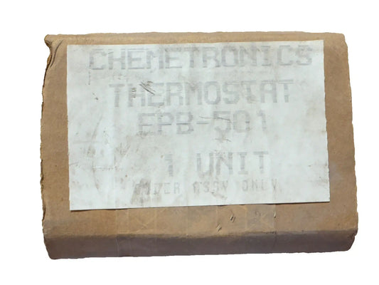 Chemetronics Thermostat EPB-501 Cover Assembly Only (NEW IN BOX) Chemetronics