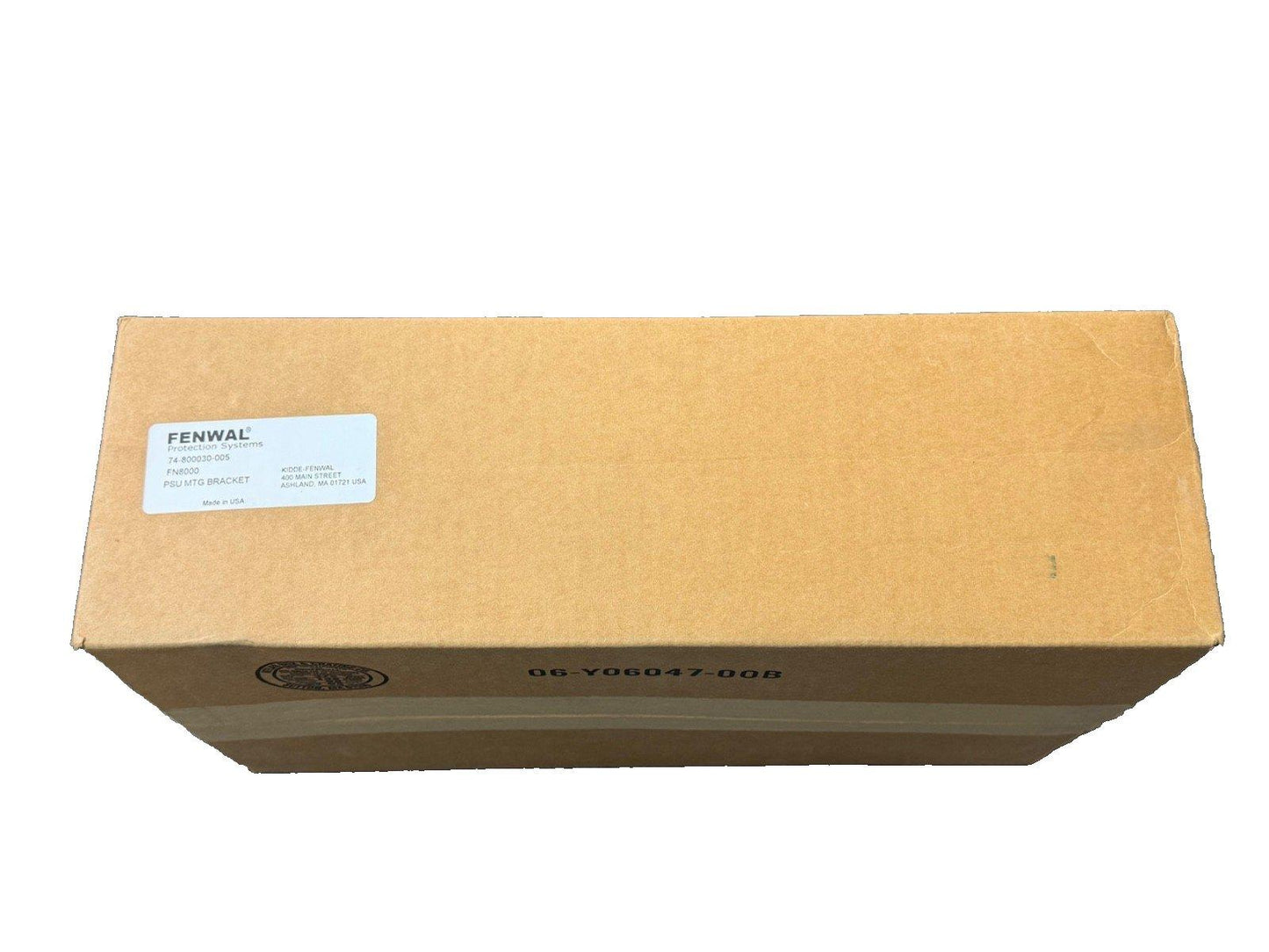 FENWAL PSU MTG Bracket fire alarm equipment box, model FN8000, Made in USA