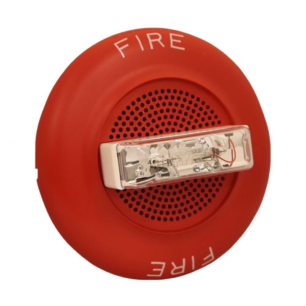Eaton Wheelock E60H-24MCC-FR Fire Alarm Speaker Strobe Ceiling Red (NEW IN BOX)