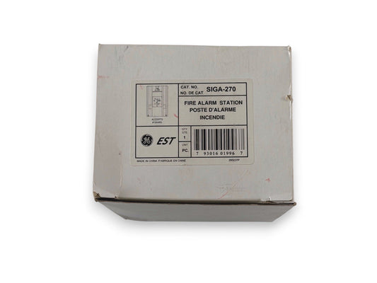 EST Edwards SIGA-270 Fire Alarm Pull Station (NEW IN BOX)