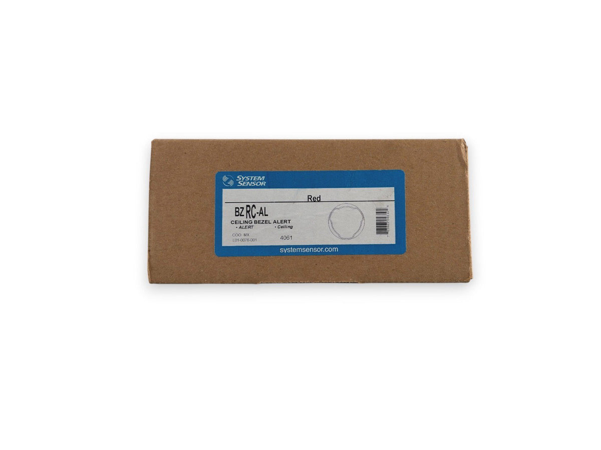 System Sensor BZRC-AL Alert Bezel Ceiling Red (NEW IN BOX)