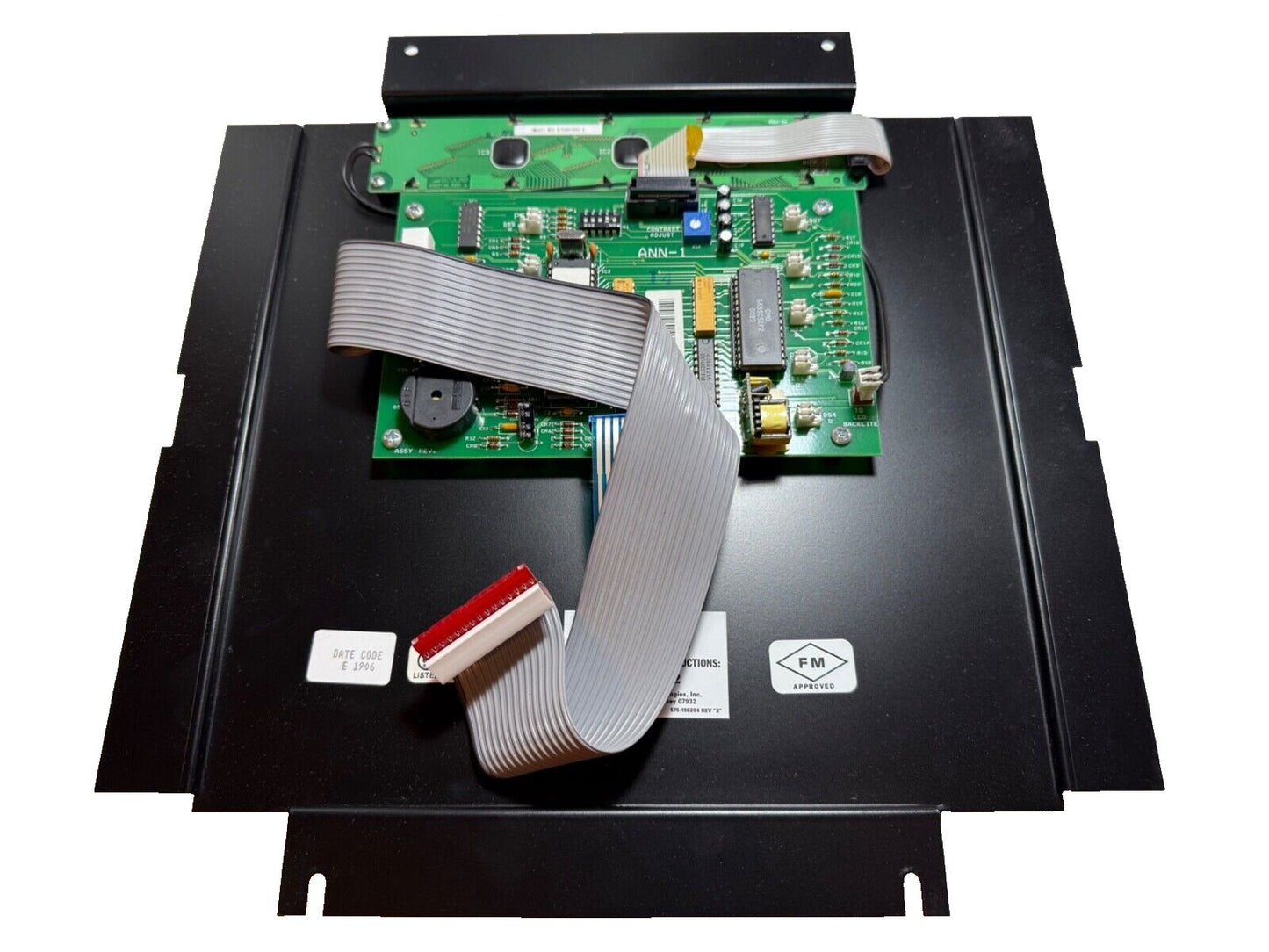 Siemens MKB-3 + ANN-1 500-893506 Fire Alarm Control Panel Annunciator Display