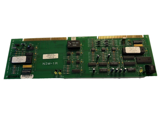 NIM-1R fire alarm control panel circuit board with TSD-464 chip, used fire alarm equipment