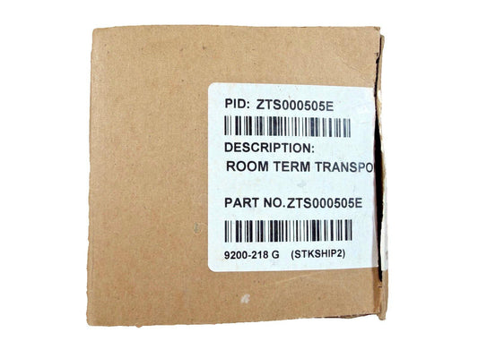 Fire alarm room terminal transport box ZTS000505E with barcode label