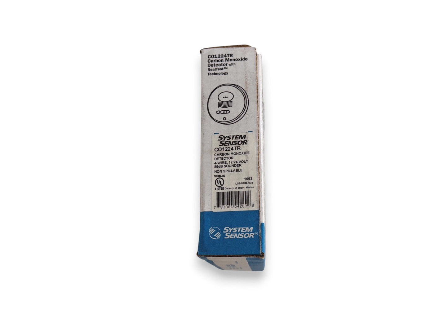 System Sensor CO1224TR Carbon Monoxide CO Detector (NEW IN BOX)